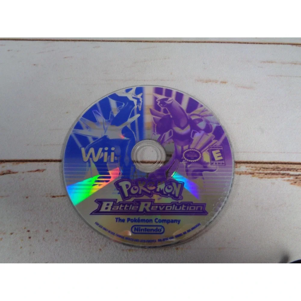 Pokemon Battle Revolution (Nintendo Wii, 2007) Disc Only - Resurfaced